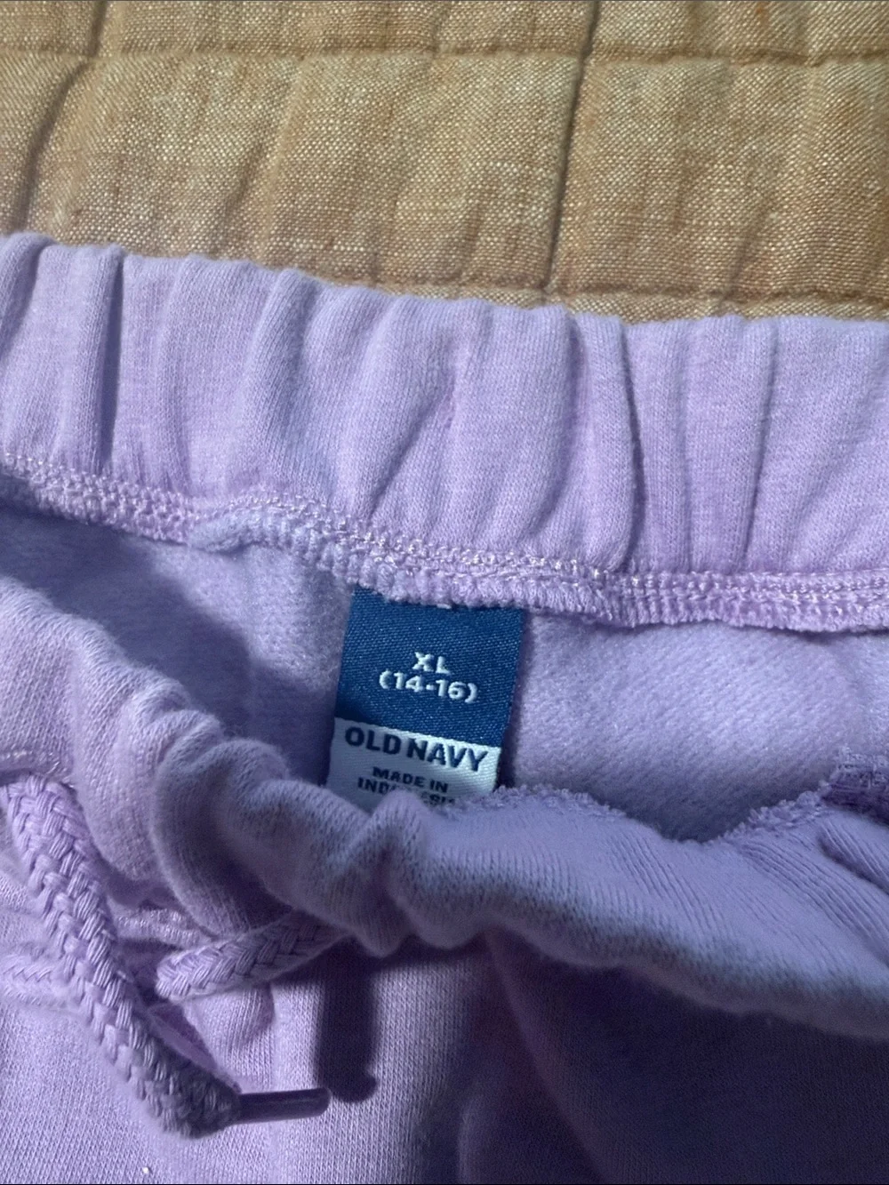 New purple old navy girls sweatpants